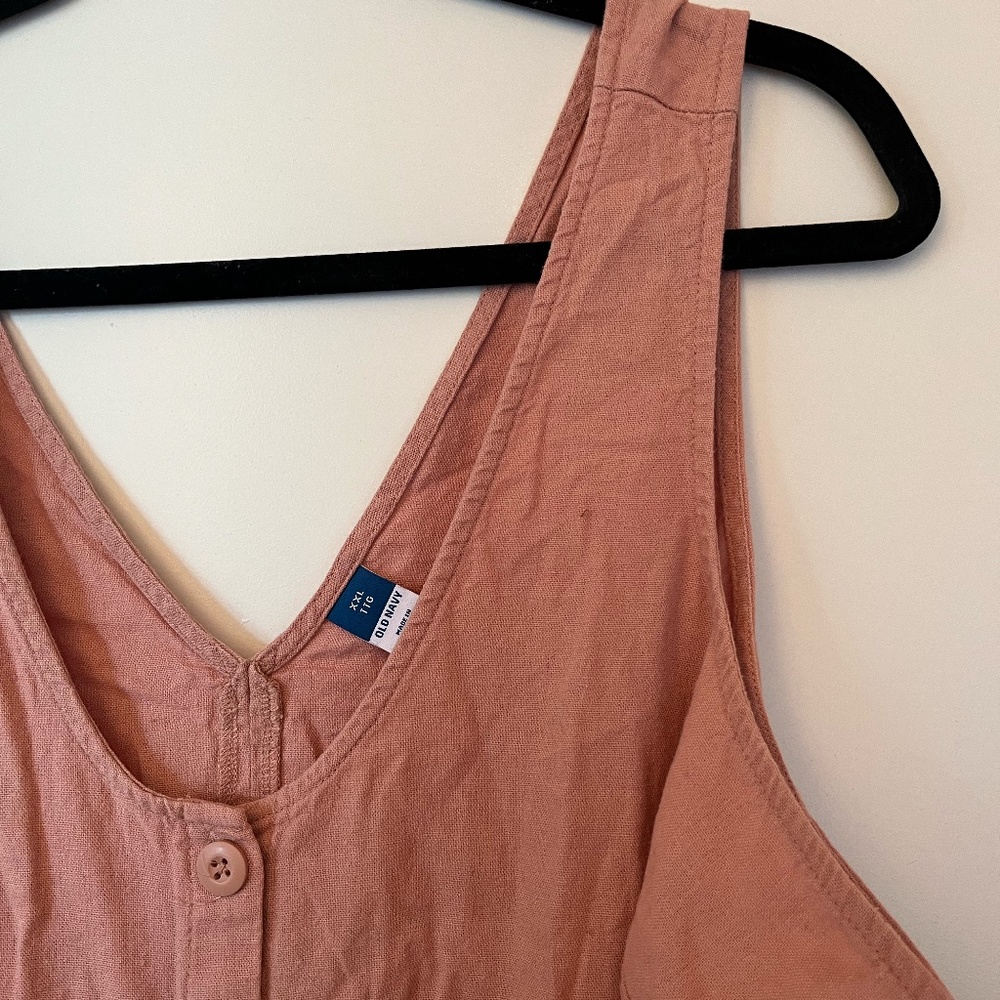 Old Navy XXL Linen Jumpsuit